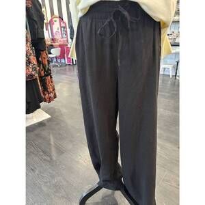 NEW HEATHMOOR women's linen pant in blk